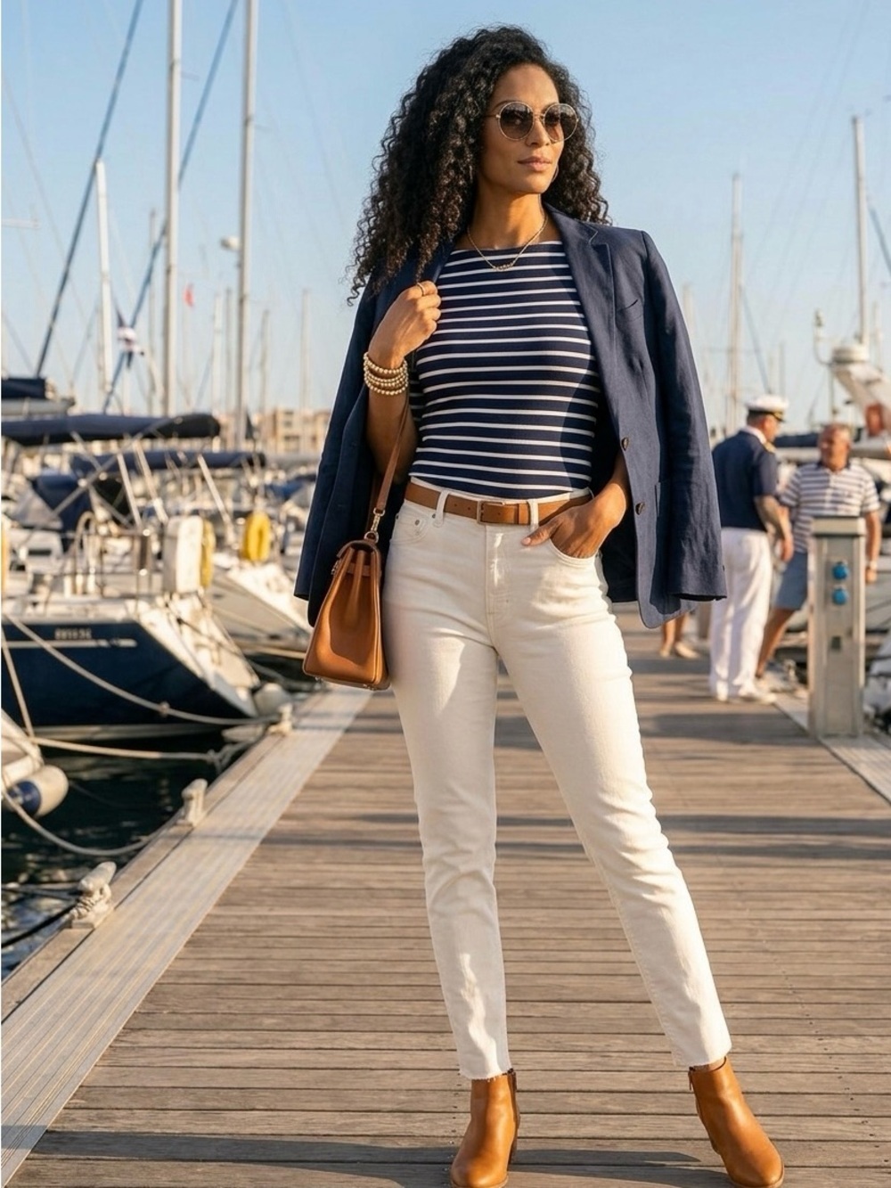 NWT Polo Ralph Lauren Tompkins Skinny Crop Jeans White Size 29 🤍
